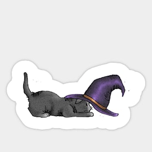 The Witches Kitten (2) Sticker